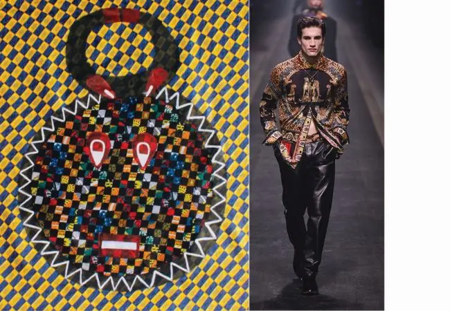Mix-tissage | Versace