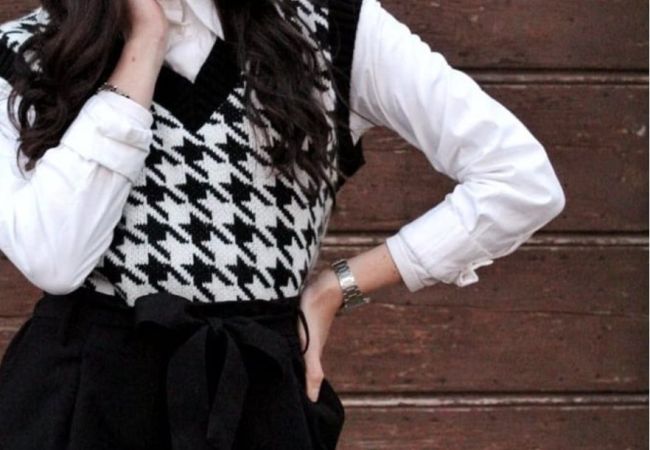 In Houndstooth